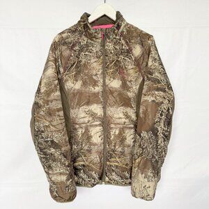 RealTree Camo Hunting Jacket With Hot Pink Lining